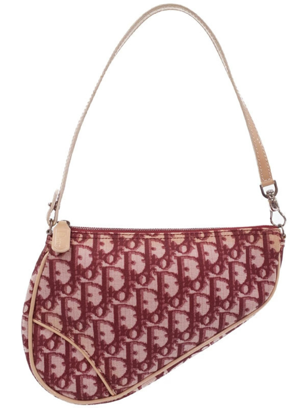 Christian Dior Trotter Saddle Pouch Clutch Handbag